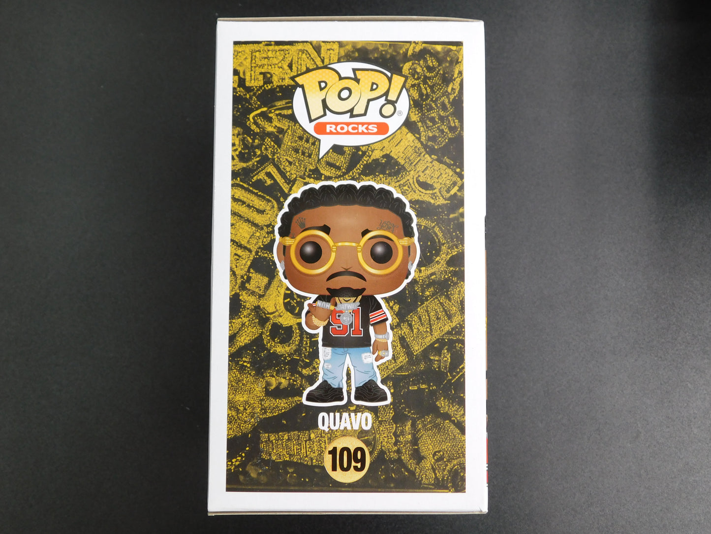 Quavo Signed Autographed Funko Pop 109 Migos Huncho Quality Control JSA COA