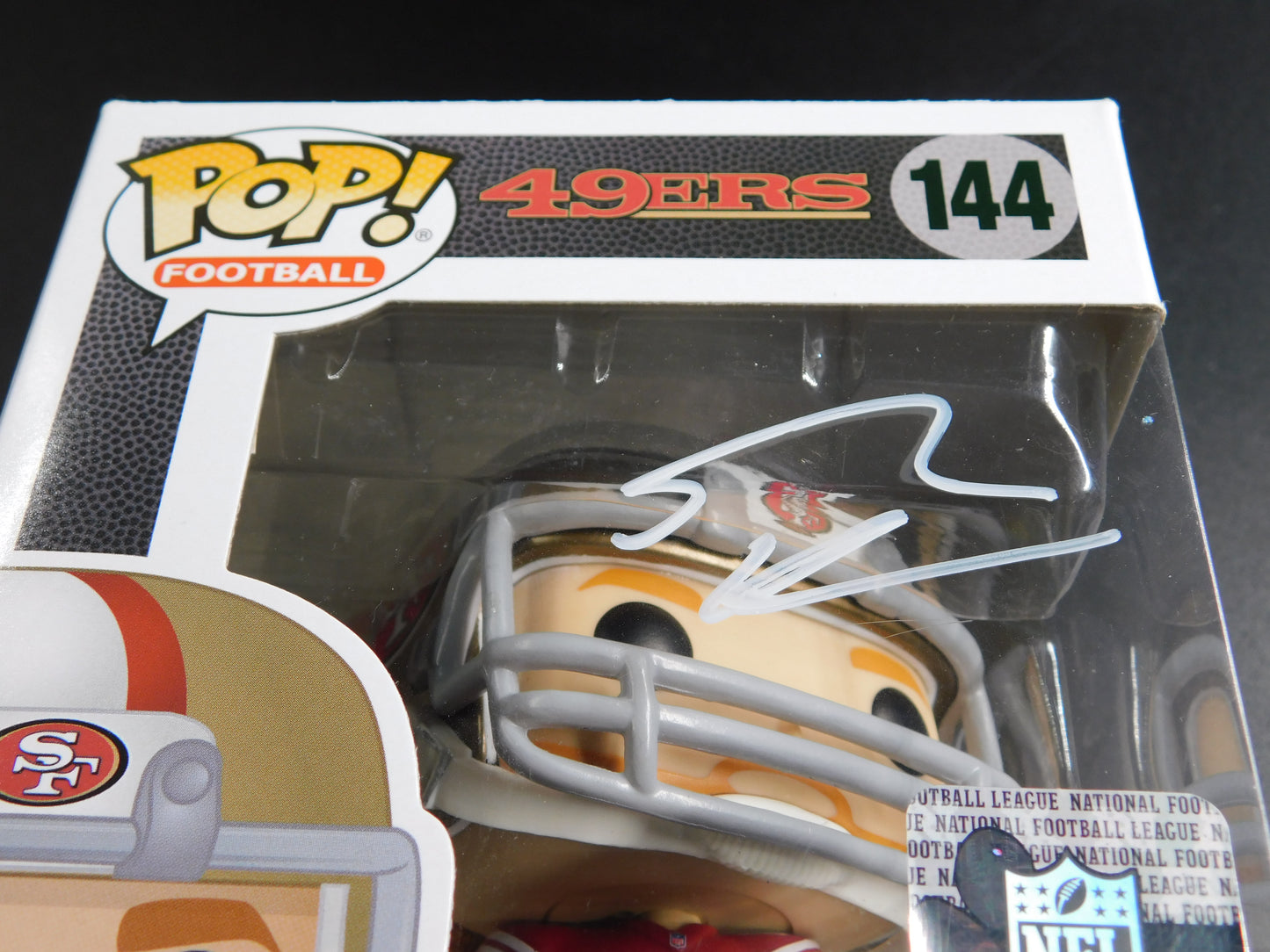 George Kittle Signed Autographed Funko Pop 144 San Francisco 49ers NFL JSA COA