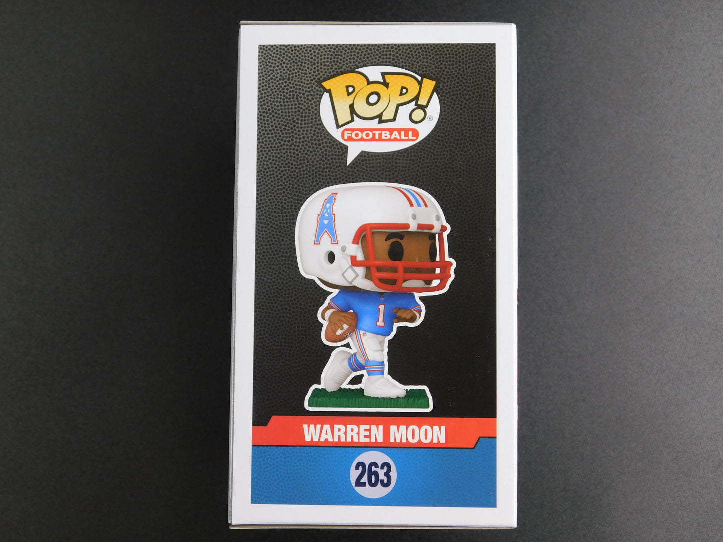 Warren Moon Signed Autographed Funko Pop 263 Houston Oilers NFL HOF JSA COA E