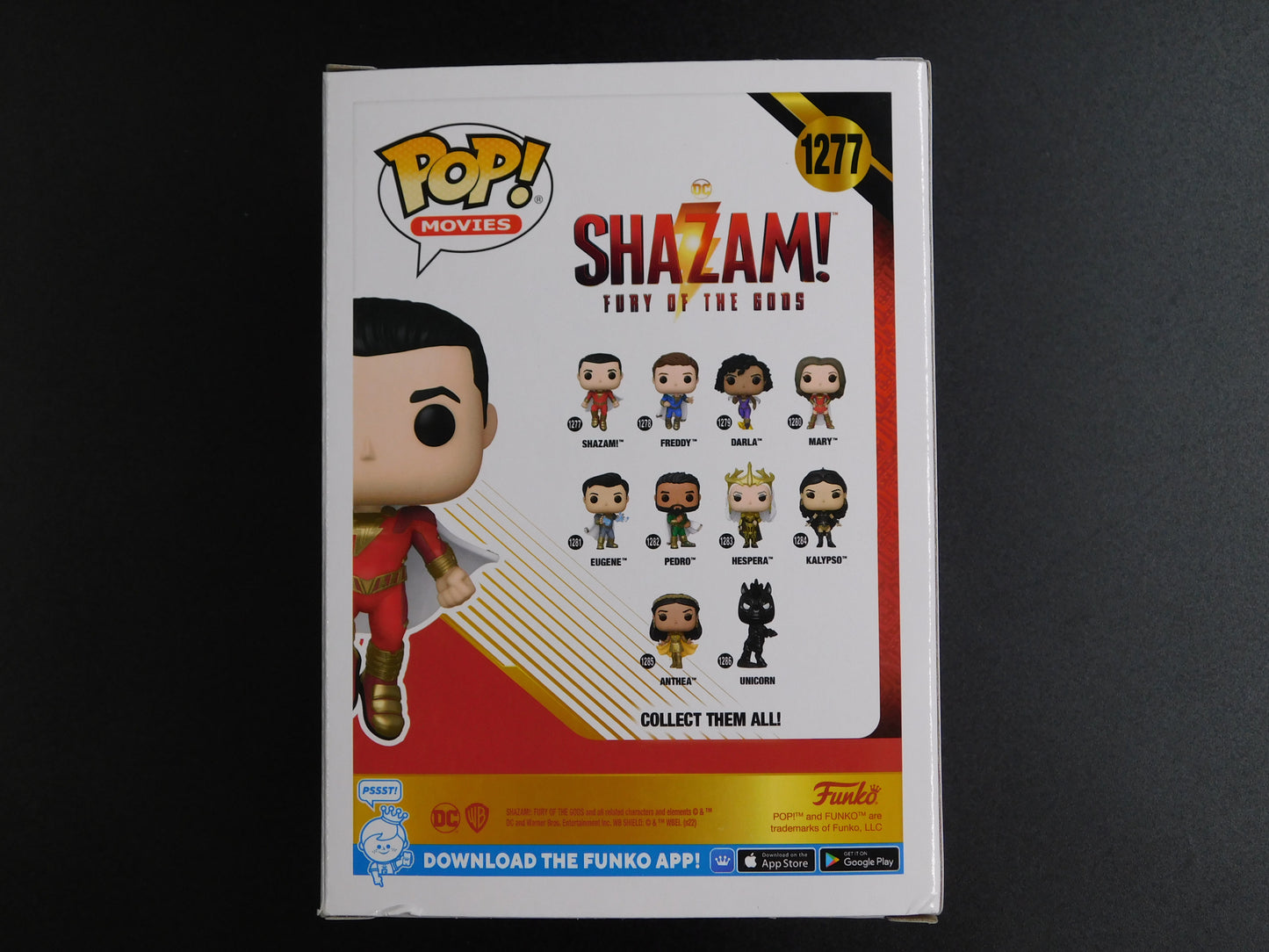 Zachary Levi Signed Autographed Funko Pop 1277 Shazam DC Superhero BAS COA