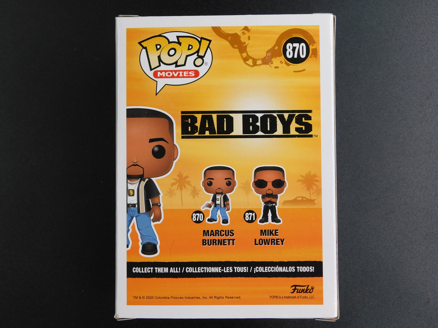 Martin Lawrence Signed Autographed Funko Pop 870 Marcus Burnett Bad Boys JSA COA A