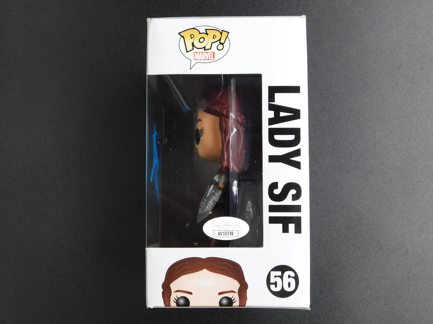 Jaimie Alexander Signed Autographed Funko Pop 56 Lady Sif Marvel Thor JSA COA A