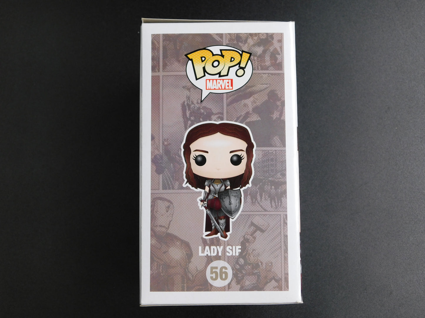 Jaimie Alexander Signed Autographed Funko Pop 56 Lady Sif Marvel Thor JSA COA A
