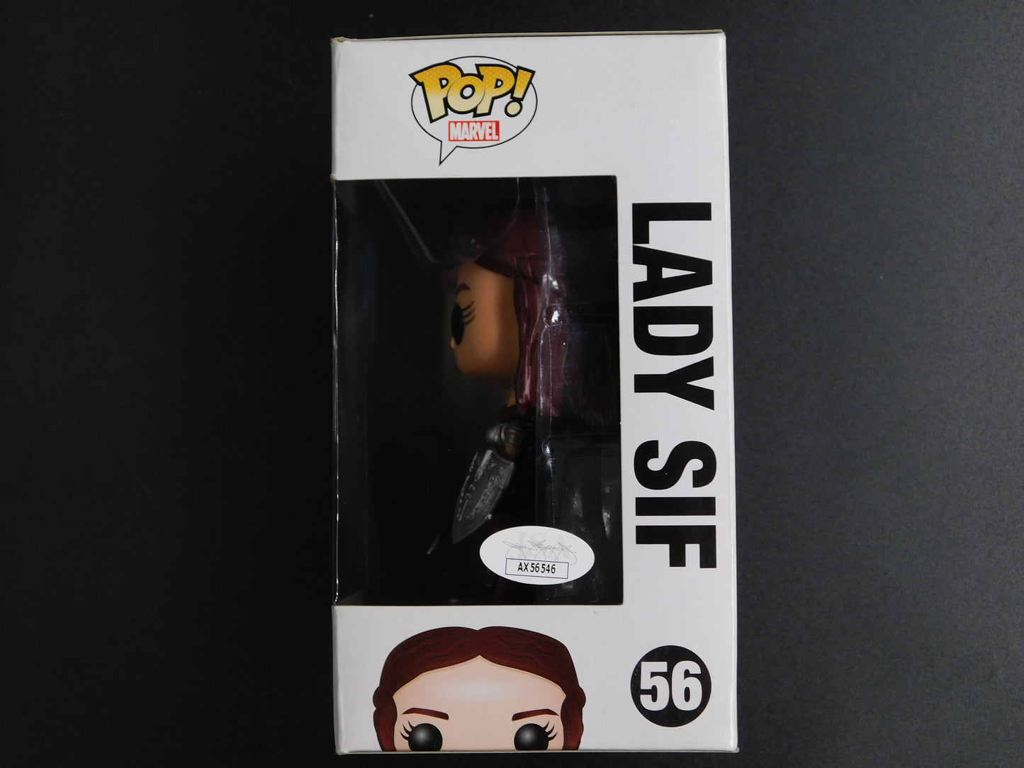 Jaimie Alexander Signed Autographed Funko Pop 56 Lady Sif Marvel Thor JSA COA D