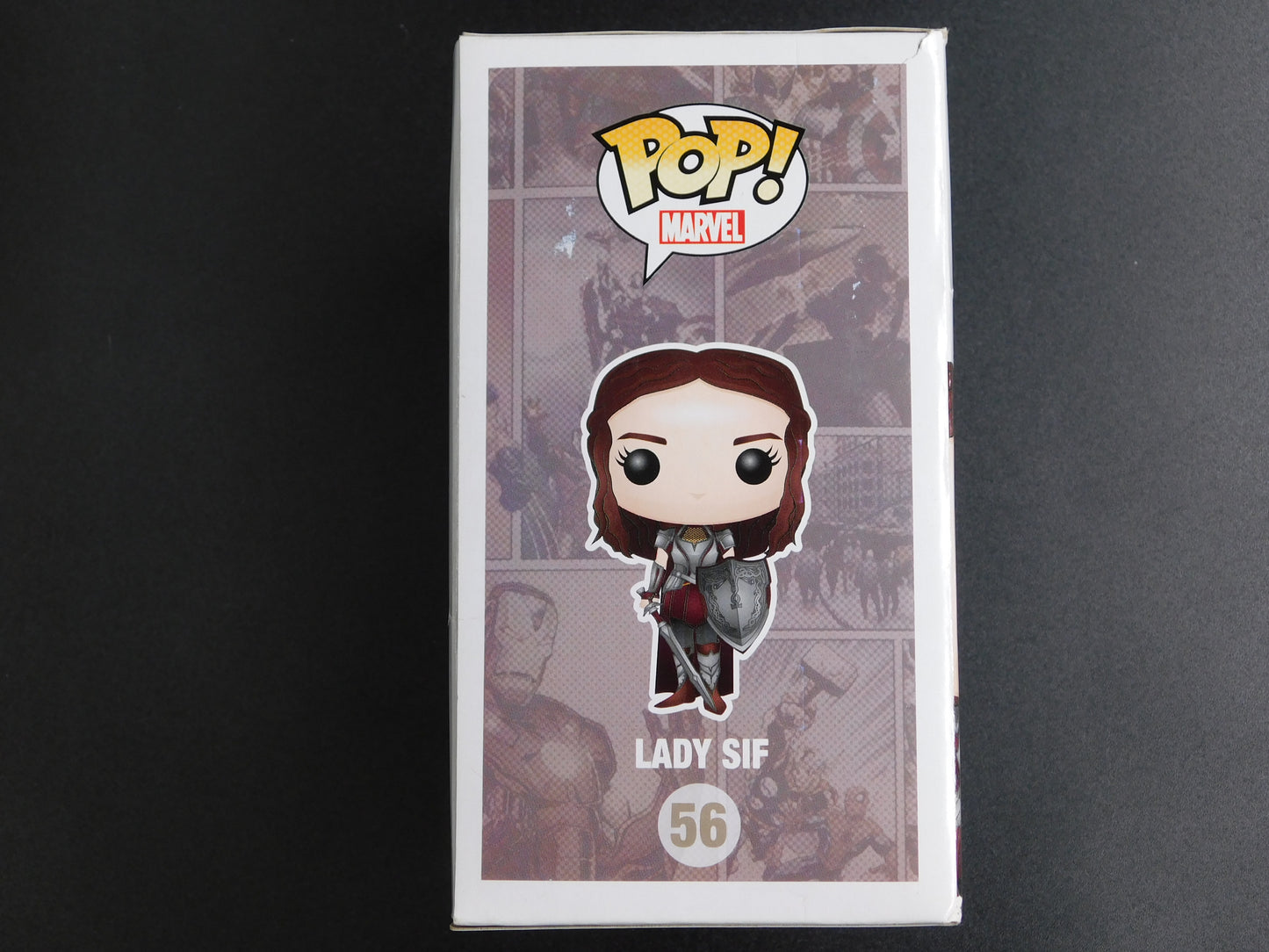 Jaimie Alexander Signed Autographed Funko Pop 56 Lady Sif Marvel Thor JSA COA D