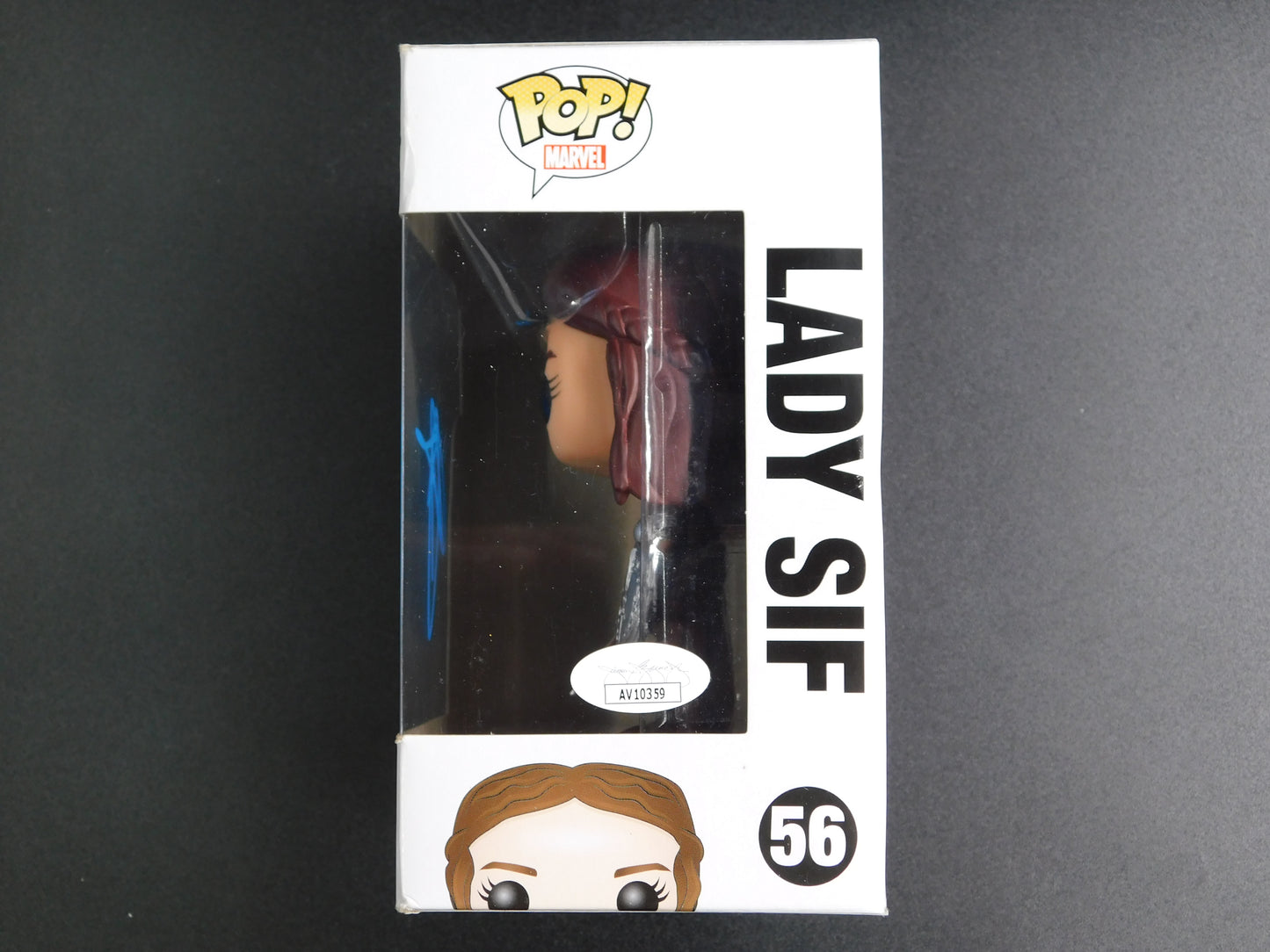 Jaimie Alexander Signed Autographed Funko Pop 56 Lady Sif Marvel Thor JSA COA F