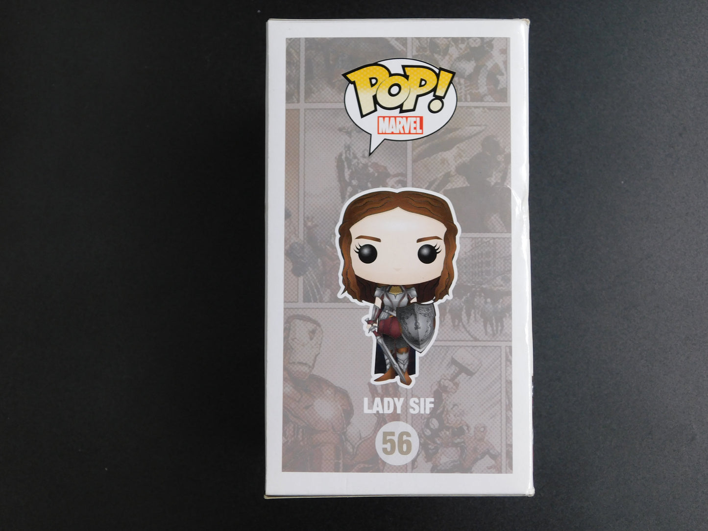 Jaimie Alexander Signed Autographed Funko Pop 56 Lady Sif Marvel Thor JSA COA F