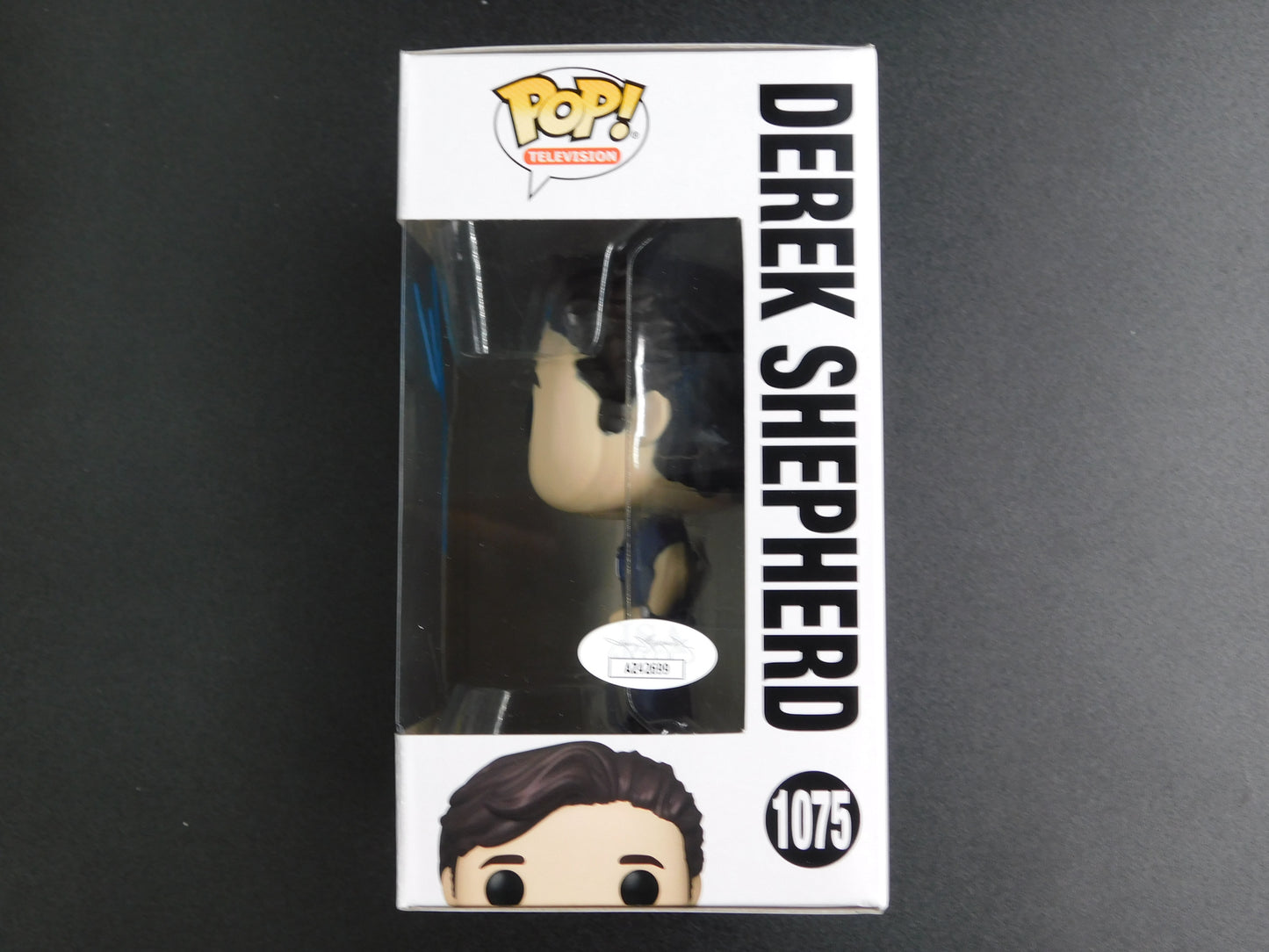 Patrick Dempsey Signed Autographed Funko Pop 1075 Derek Shepherd Grey's Anatomy JSA COA A