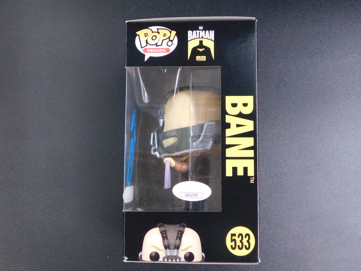 Tom Hardy Signed Autographed Funko Pop 533 Bane Batman The Dark Knight JSA COA B
