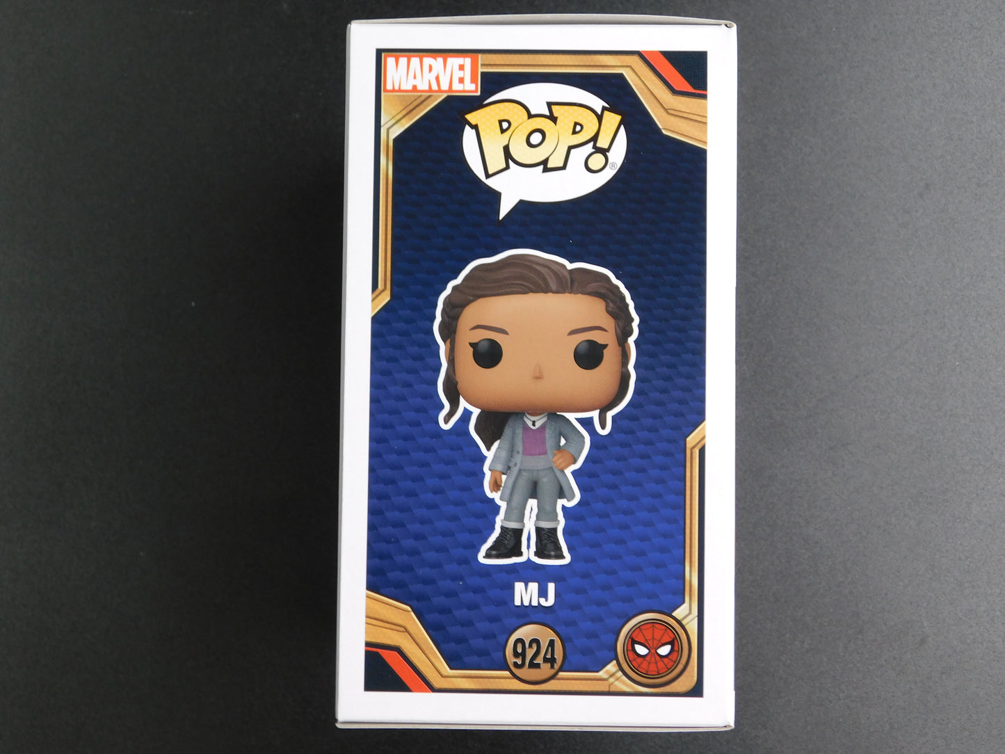 Zendaya Signed Autographed Funko Pop 924 MJ Mary Jane Spider-Man Marvel BAS COA