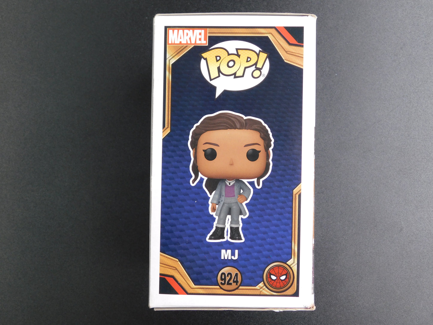 Zendaya Signed Autographed Funko Pop 924 MJ Mary Jane Spider-Man Marvel JSA LOA