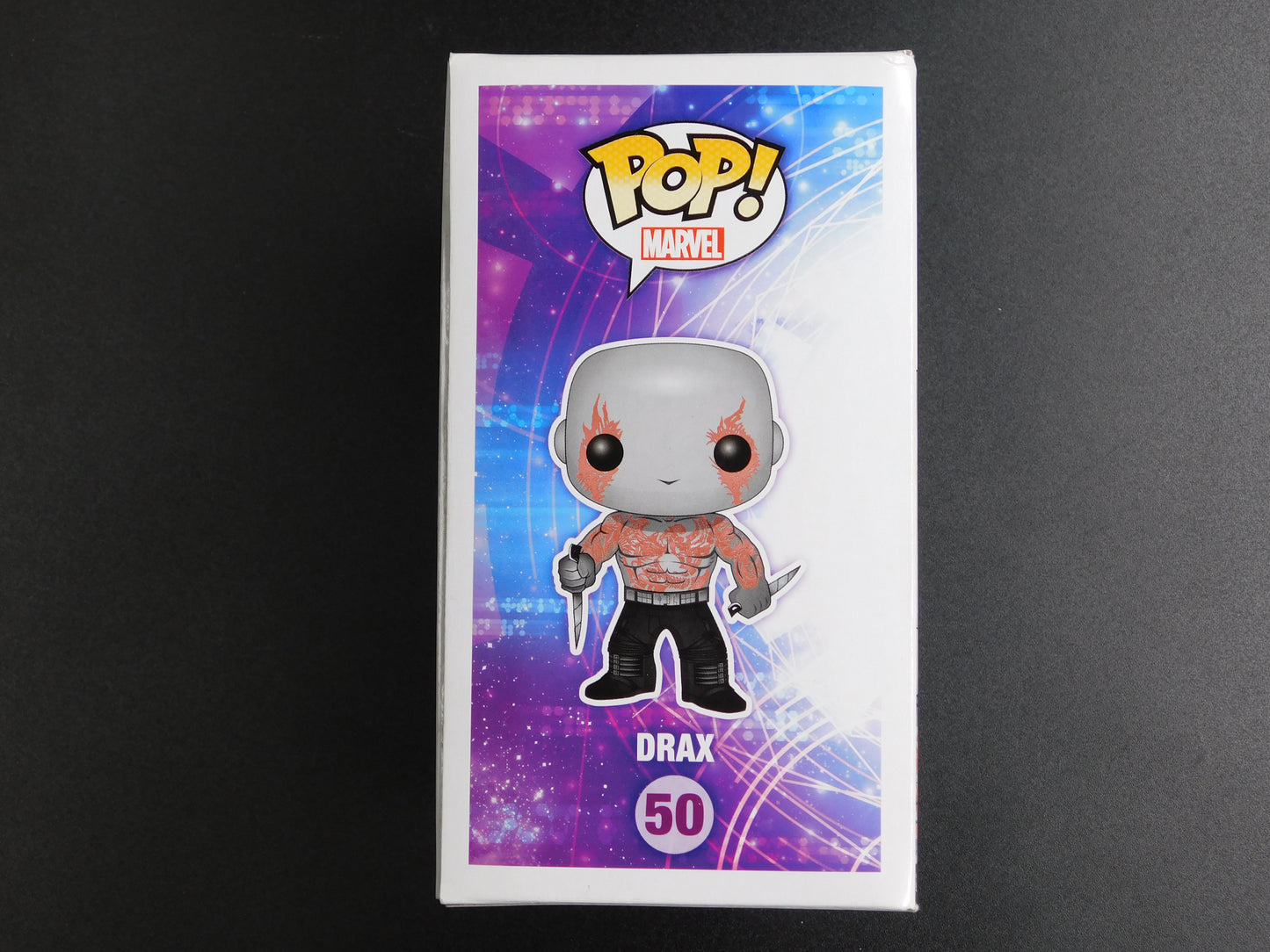 Dave Bautista Signed Autographed Funko Pop 50 Drax Guardians of The Galaxy JSA COA