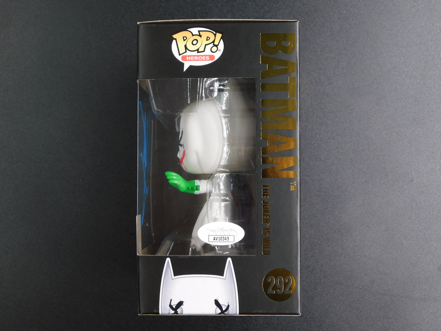 Christian Bale Signed Autographed Funko Pop 292 Batman The Joker Is Wild JSA COA