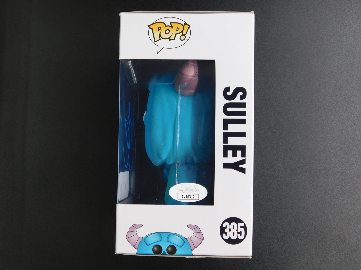 John Goodman Signed Autographed Funko Pop 385 Sulley Monsters Inc Disney PIXAR JSA COA