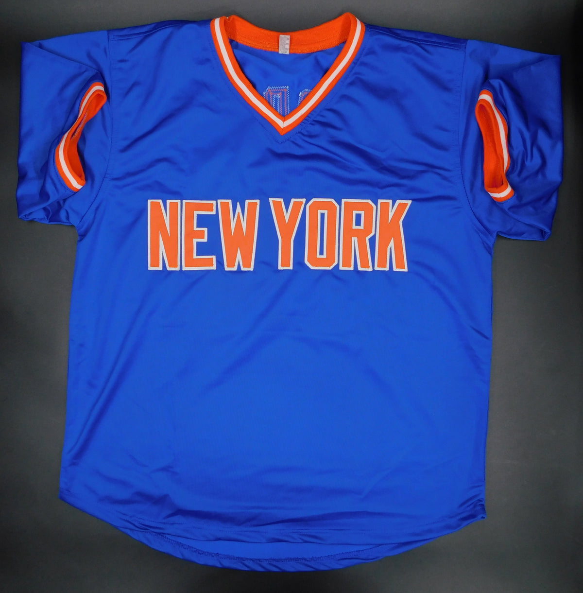 Dwight Doc Gooden Signed Autographed New York Mets Blue Baseball Jersey JSA COA