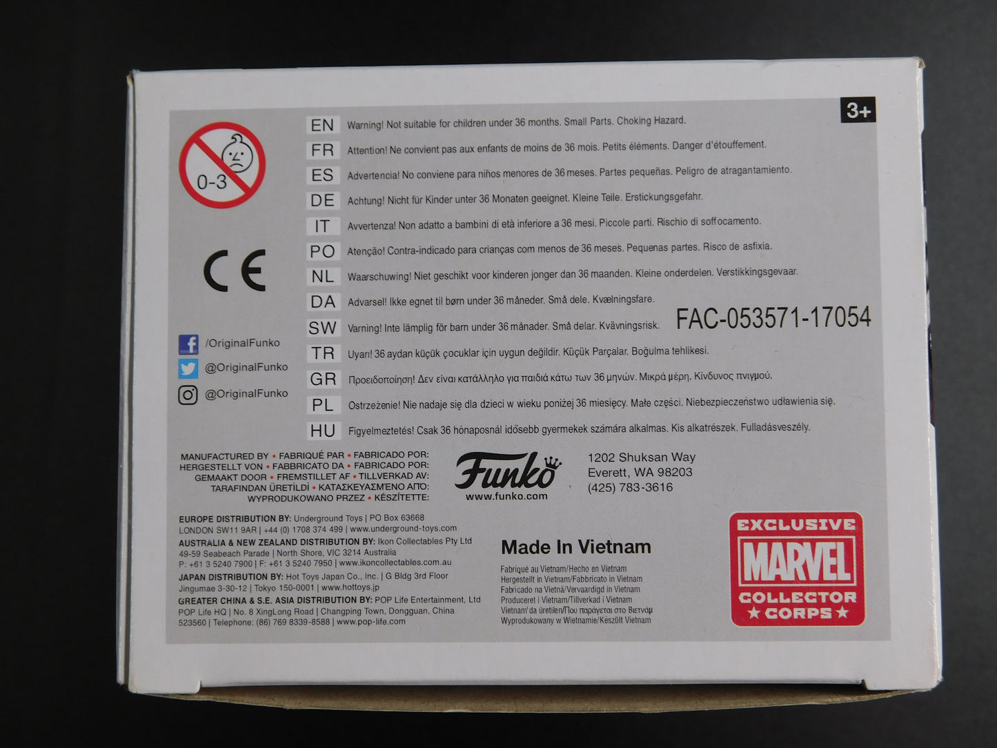 Bradley Cooper Signed Autographed Funko Pop 211 Rocket with Groot Marvel Guardians JSA COA B
