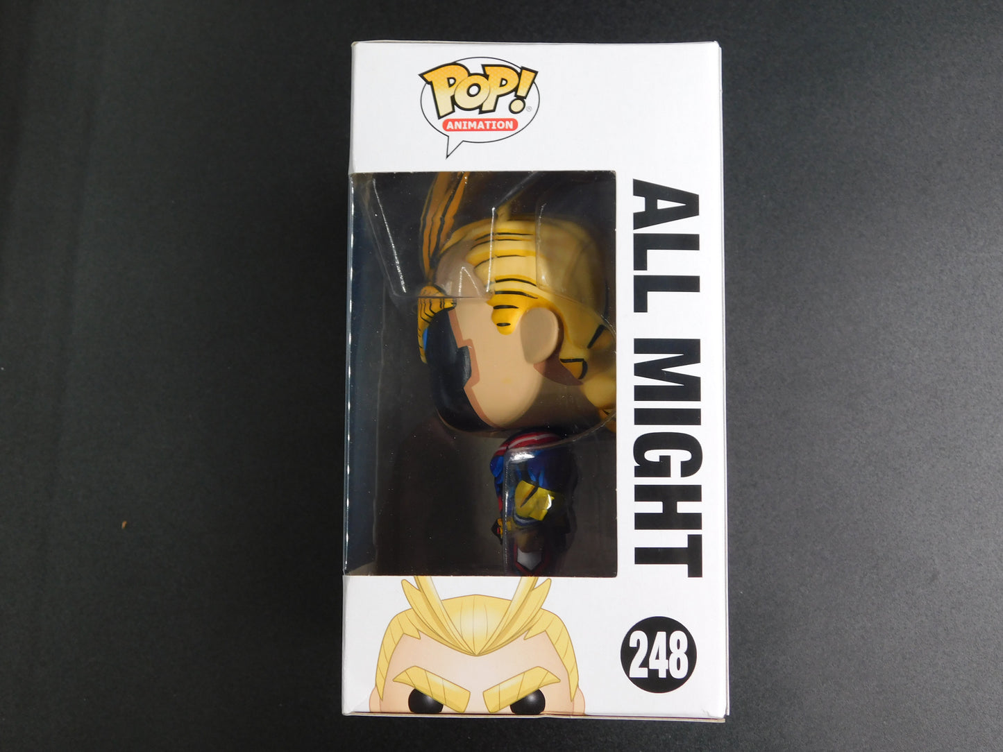 All Might Funko Pop Animation 248 My Hero Academia Custom Painted 1/1 Original Vinyl Figure