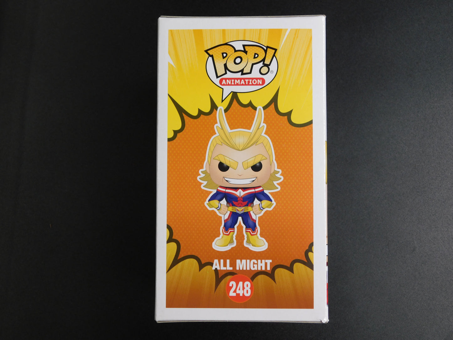All Might Funko Pop Animation 248 My Hero Academia Custom Painted 1/1 Original Vinyl Figure