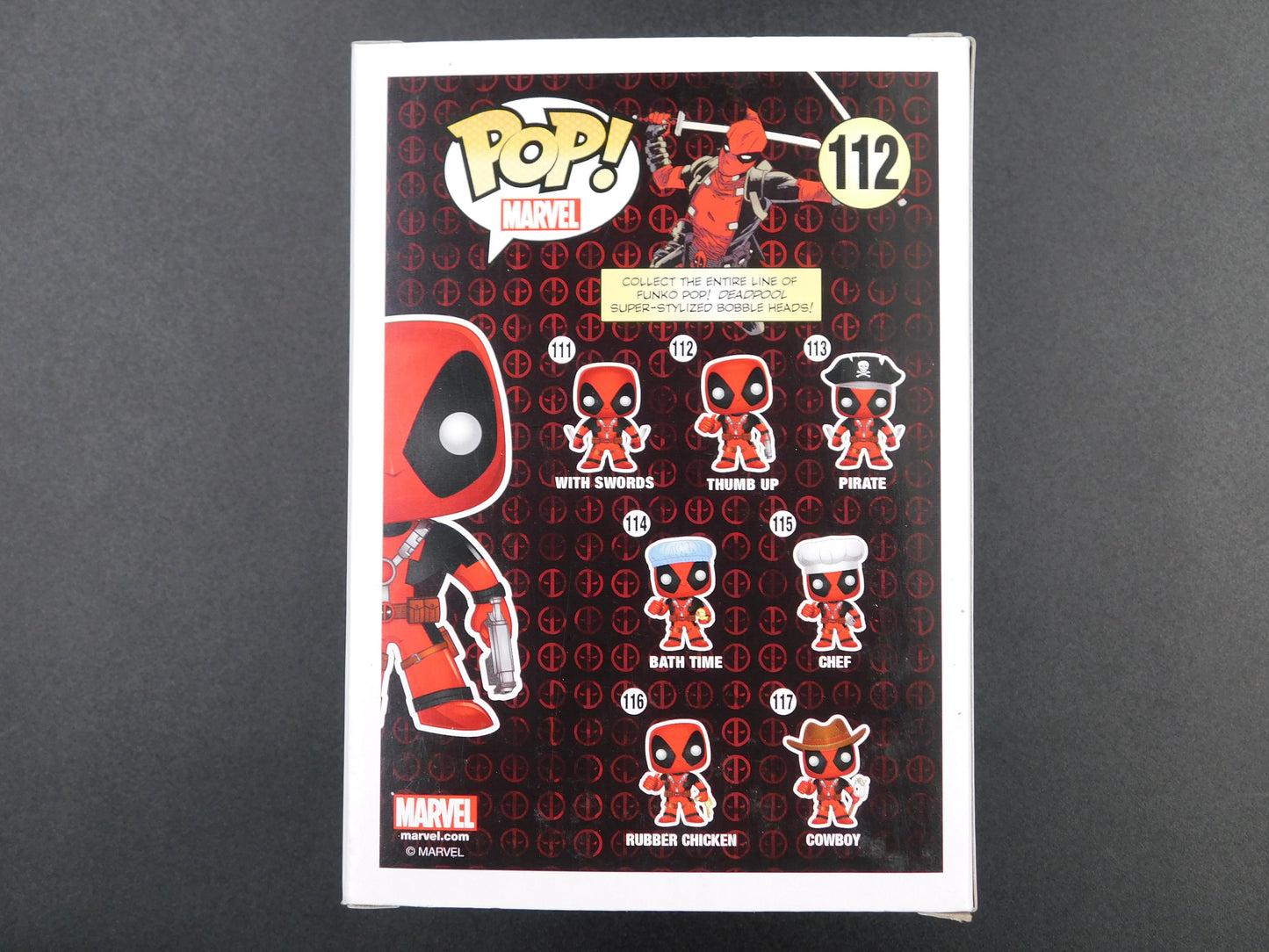 Fabian Nicieza Signed Autographed Funko Pop 112 Deadpool 2016 Convention Exclusive JSA COA