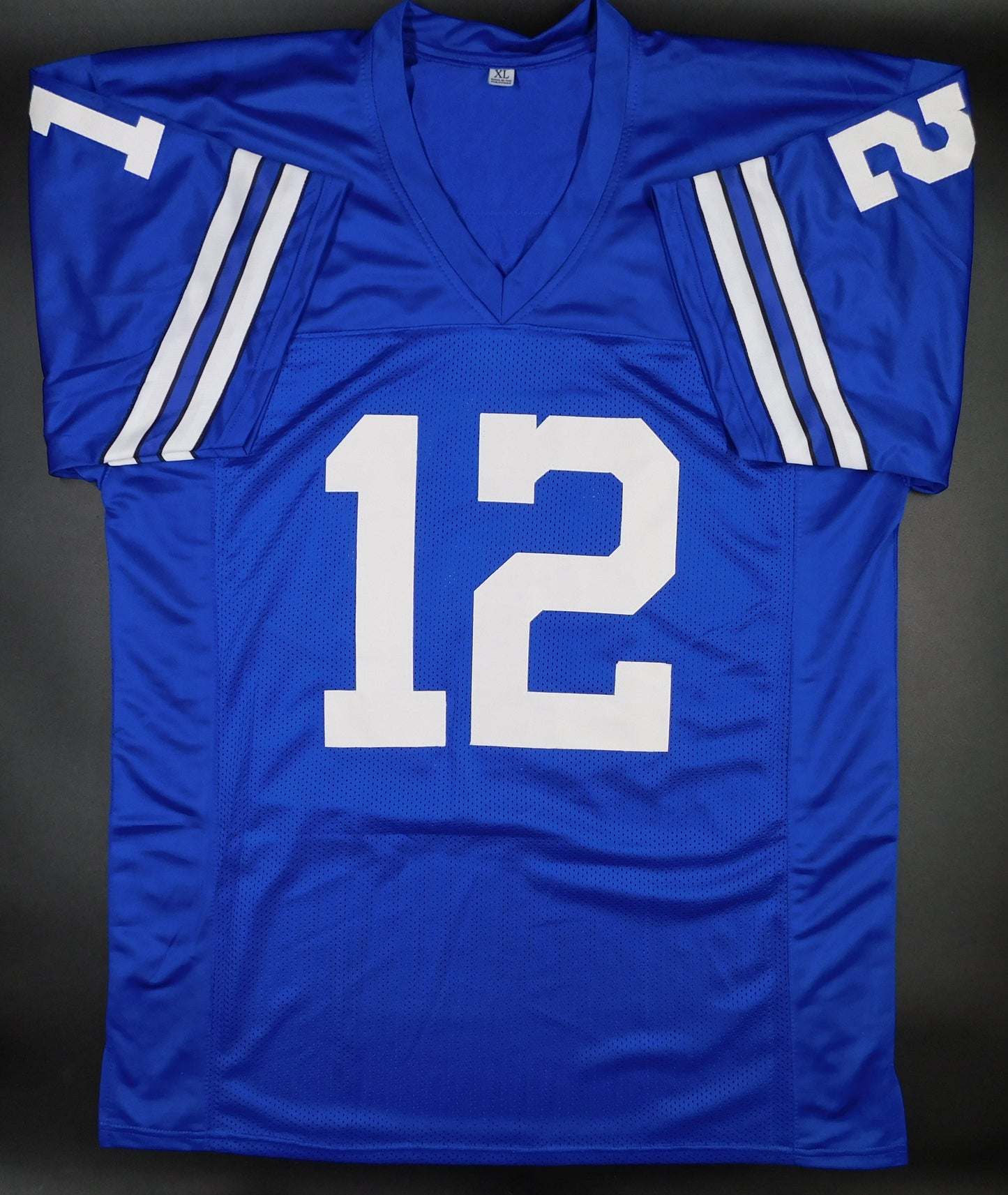 Roger Staubach Signed Autographed Dallas Cowboys Throwback Football Jersey JSA COA
