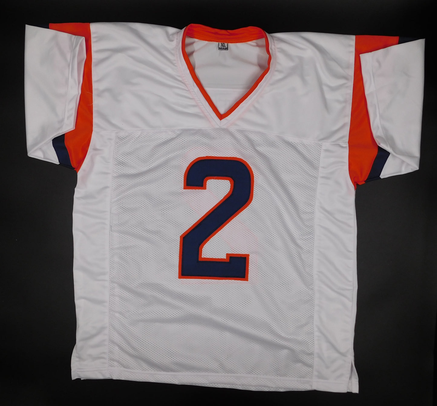 Patrick Pat Surtain II Signed Autographed Denver Broncos White Jersey BAS COA