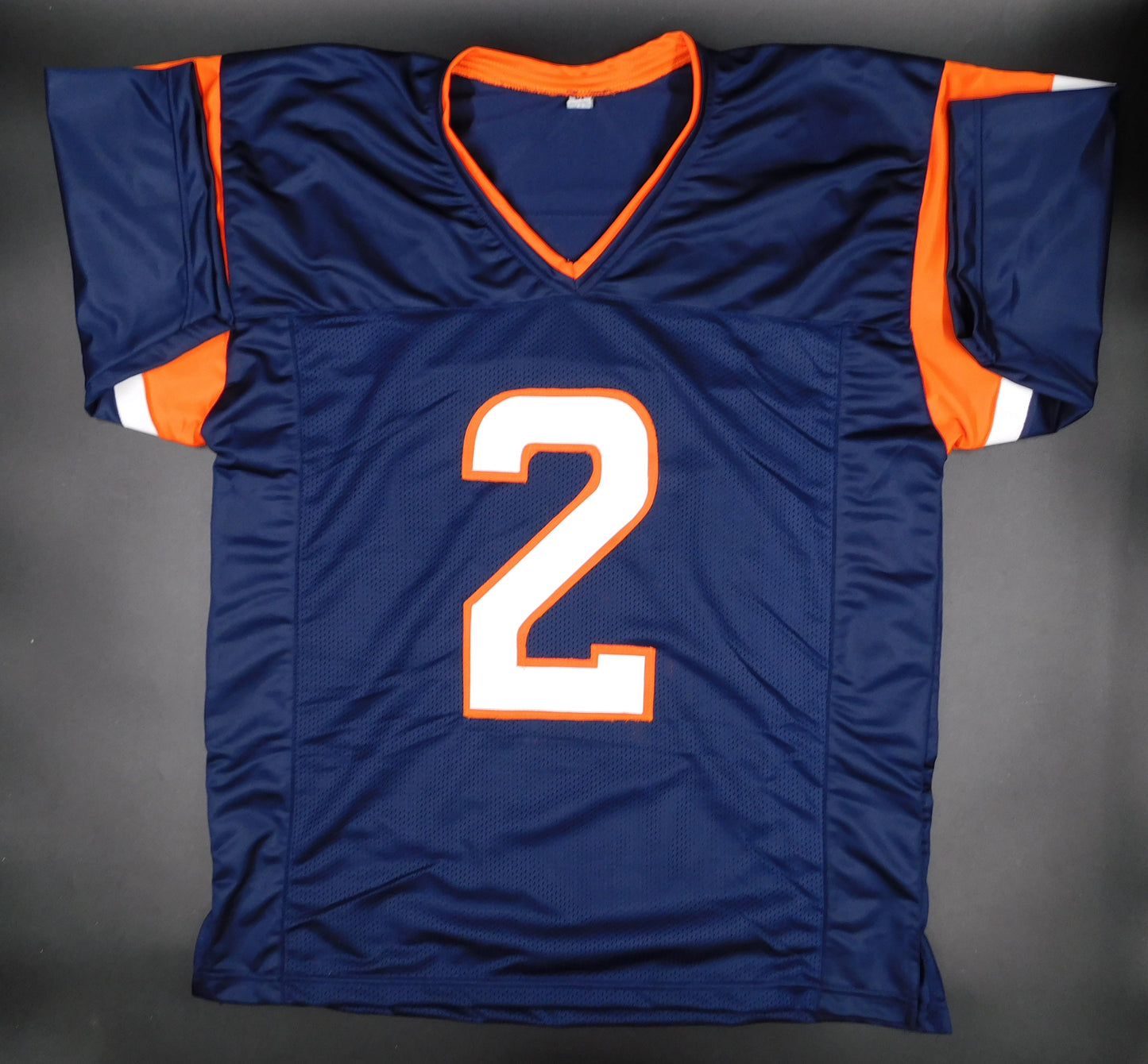 Patrick Pat Surtain II Signed Autographed Denver Broncos Blue Jersey BAS COA