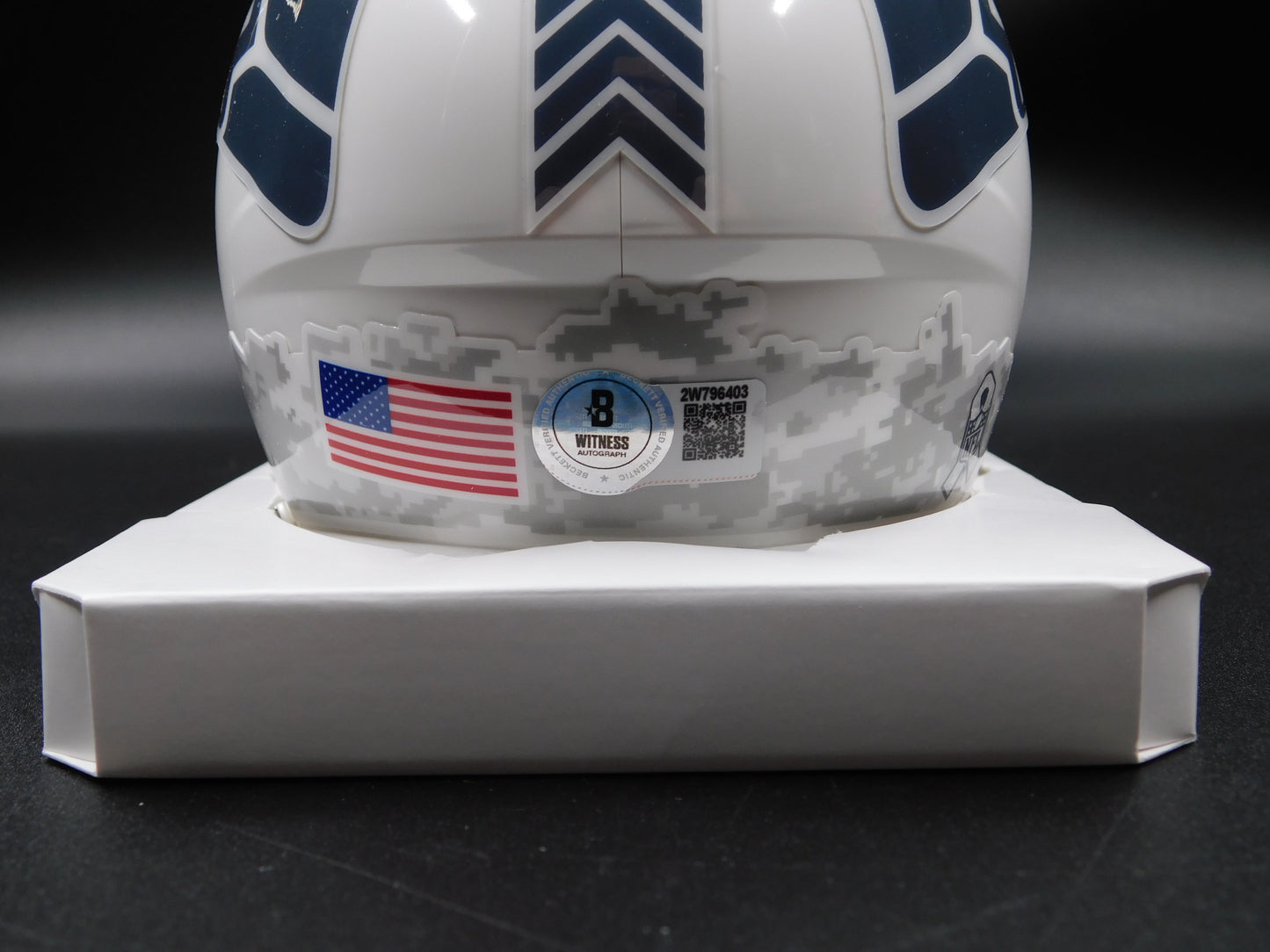 Devon Witherspoon Signed Autographed Seattle Seahawks 2024 STS Speed Mini Helmet BAS COA