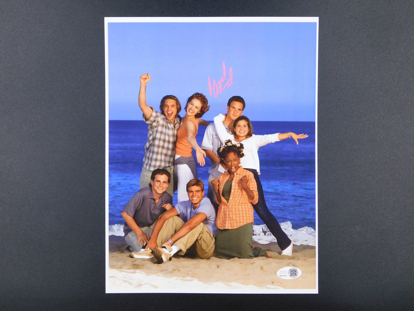 Maitland Ward Signed Autographed 8x11 Photo Boy Meets World Star Model JSA COA Pink