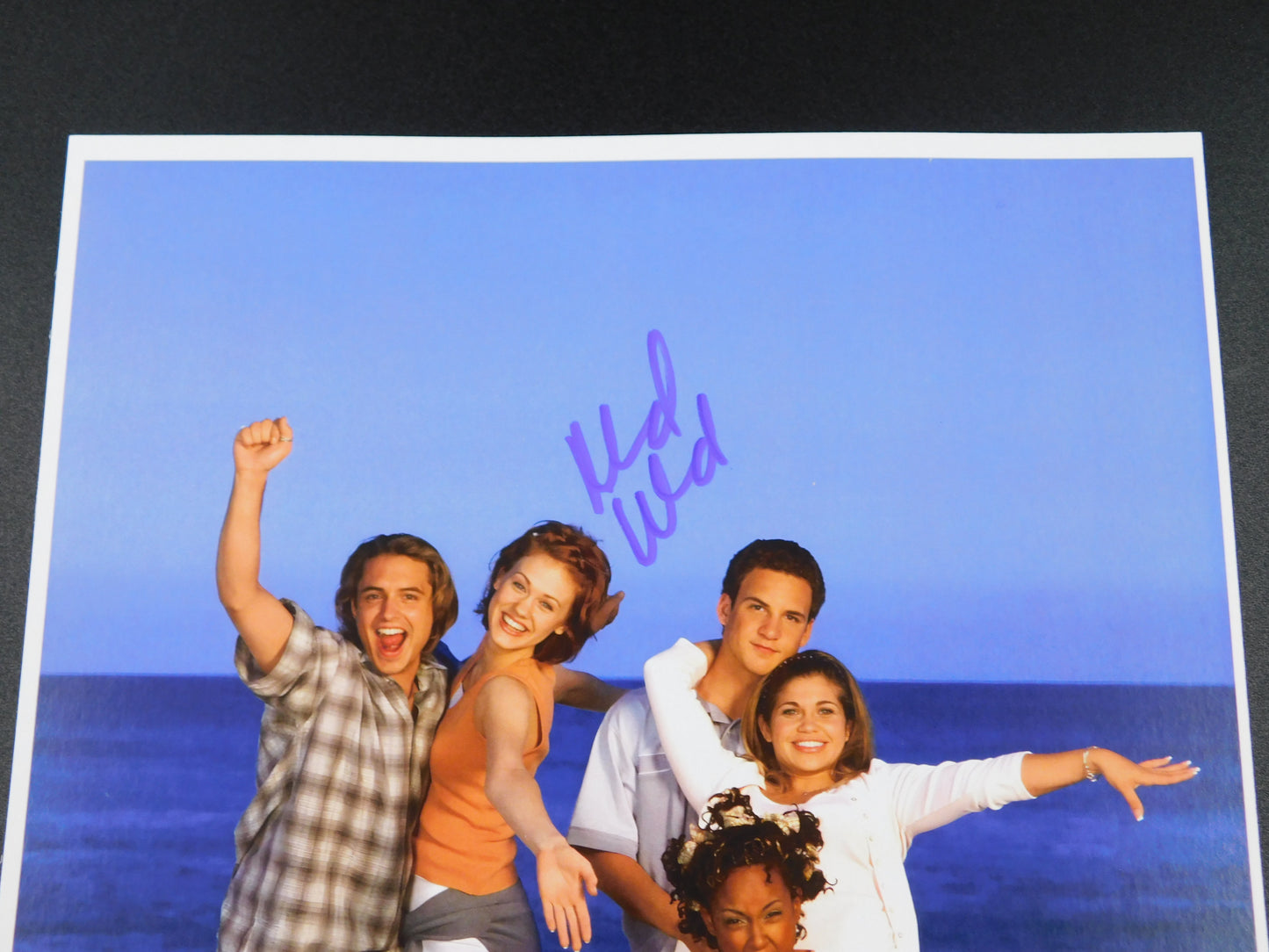 Maitland Ward Signed Autographed 8x11 Photo Boy Meets World Star Model JSA COA Purple