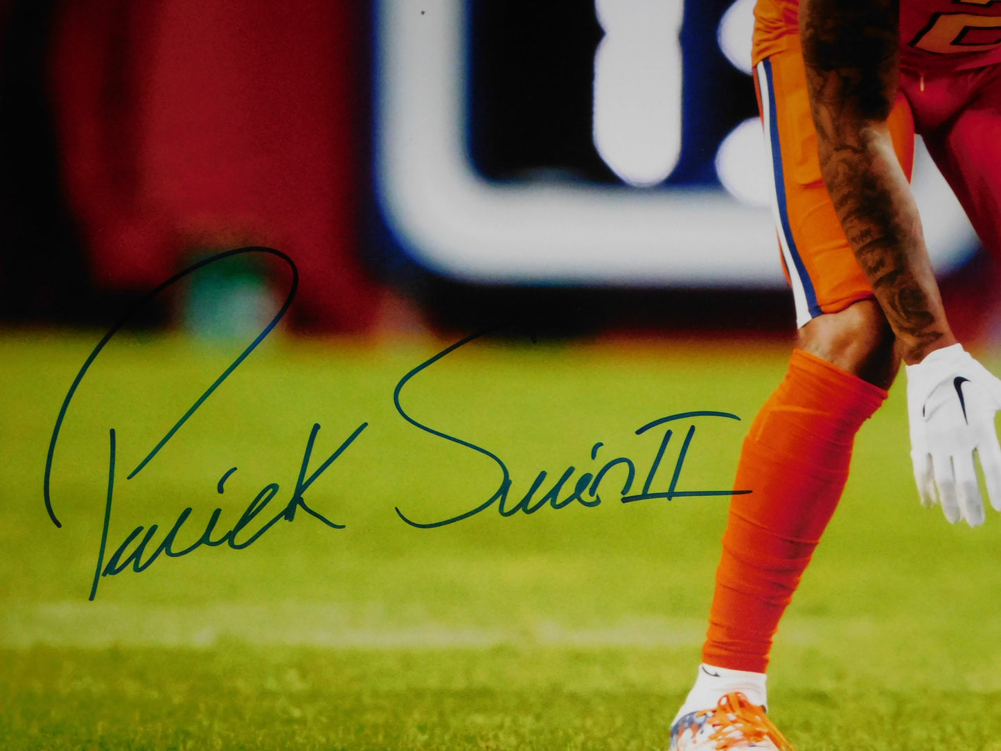 Patrick Surtain II PSII Signed Autographed 16x20 Photo Denver Broncos 2024 DPOY BAS COA