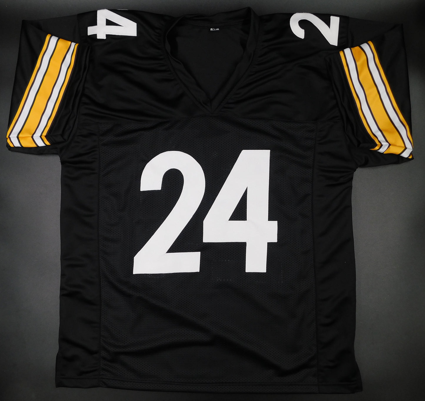 Joey Porter Jr Signed Autographed Pittsburgh Steelers Black Jersey PSU JSA COA