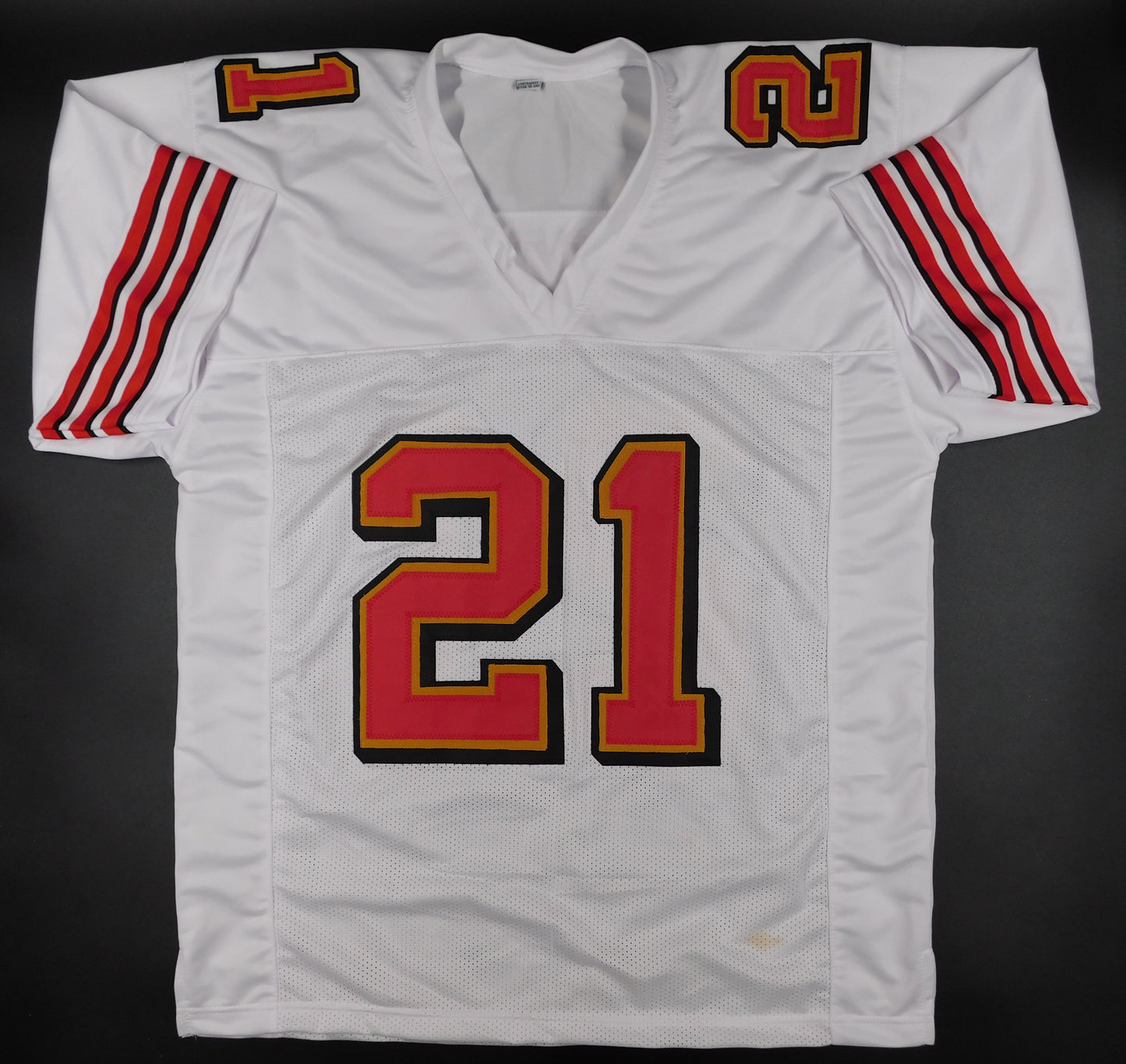 Frank Gore Signed Autographed San Francisco 49ers White Football Jersey JSA COA
