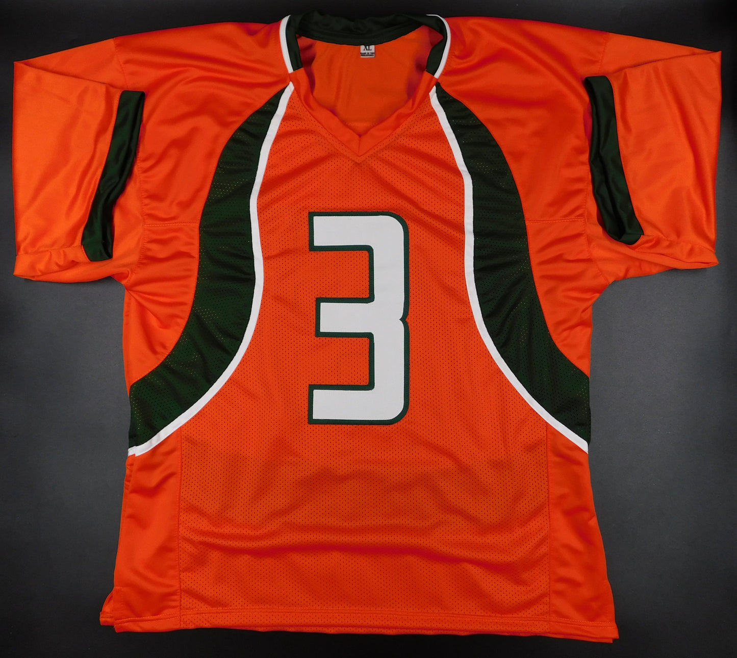 Frank Gore Signed Autographed Miami Hurricanes Orange Football Jersey 49ers JSA COA