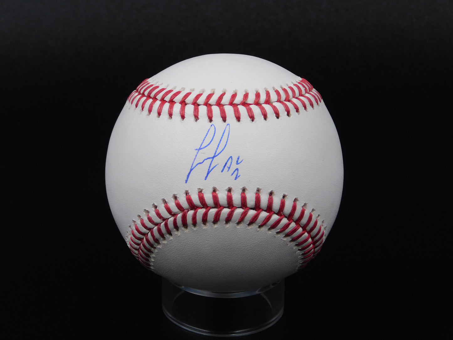 Luisangel Acuña Signed Autographed OML Baseball New York Mets JSA COA ROMLB