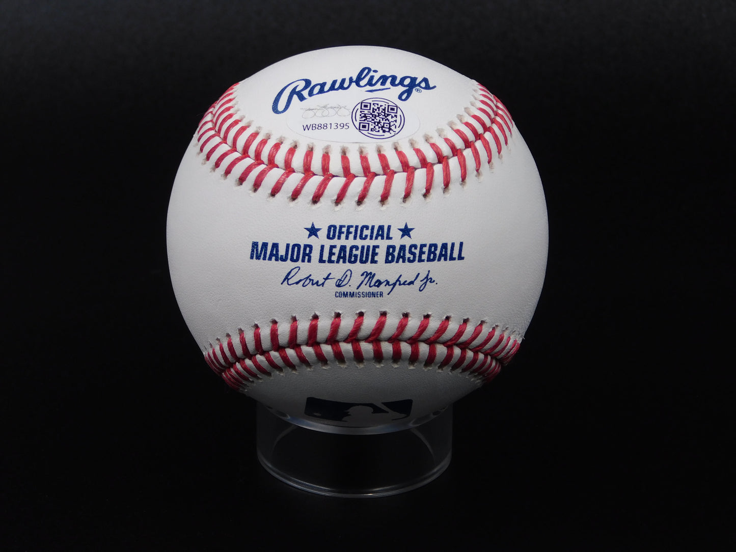 Luisangel Acuña Signed Autographed OML Baseball New York Mets JSA COA ROMLB
