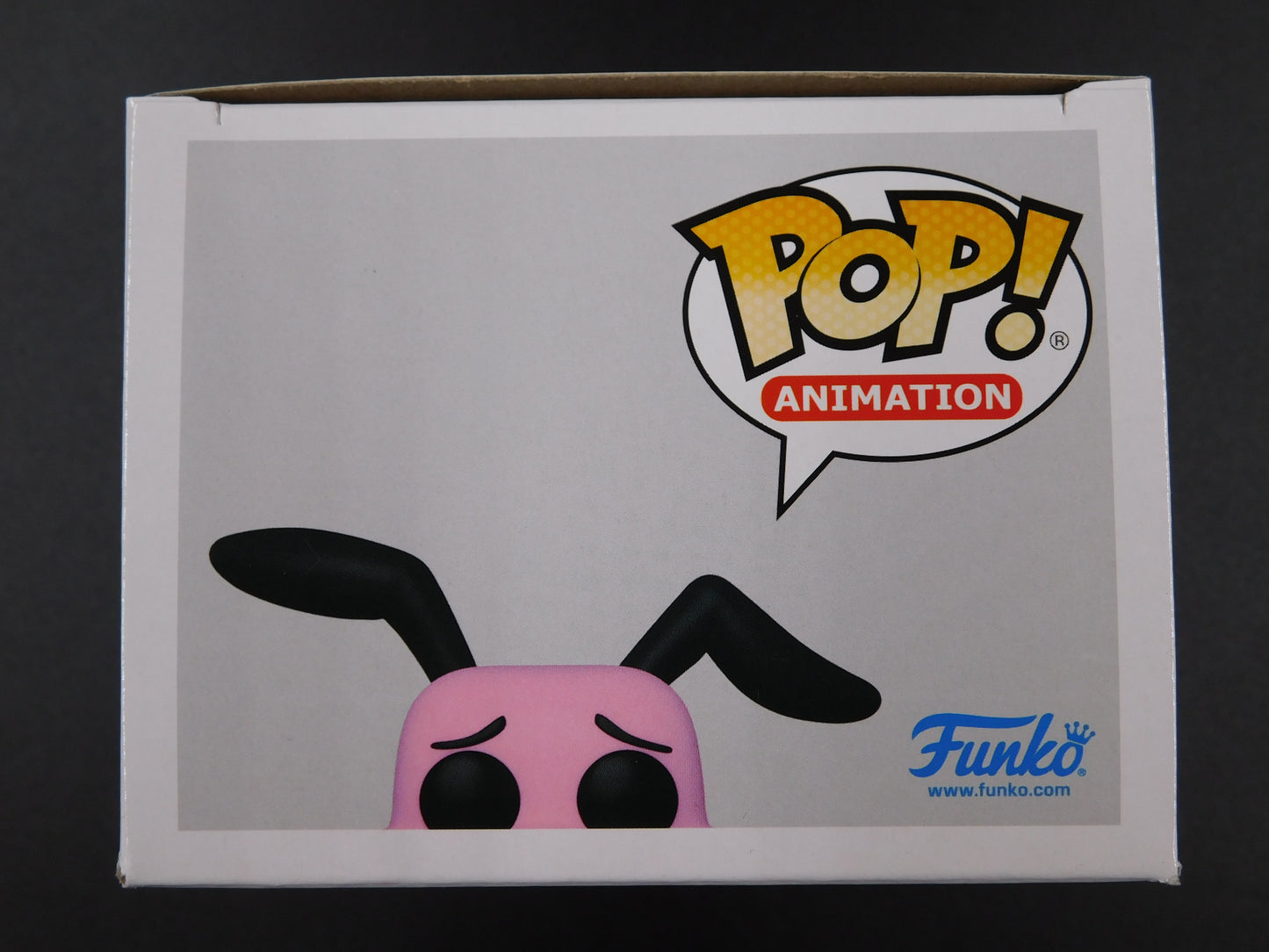 Jeff Brennan Remark Artwork Sketch Signed Funko Pop 1070 Courage The Cowardly Dog