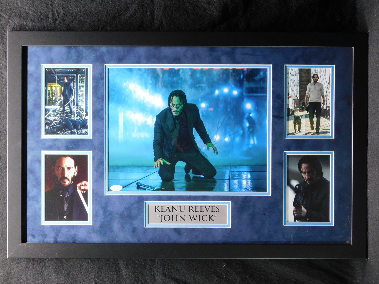 Keanu Reeves Signed Autographed Framed 11x14 Photo John Wick The Matrix JSA COA