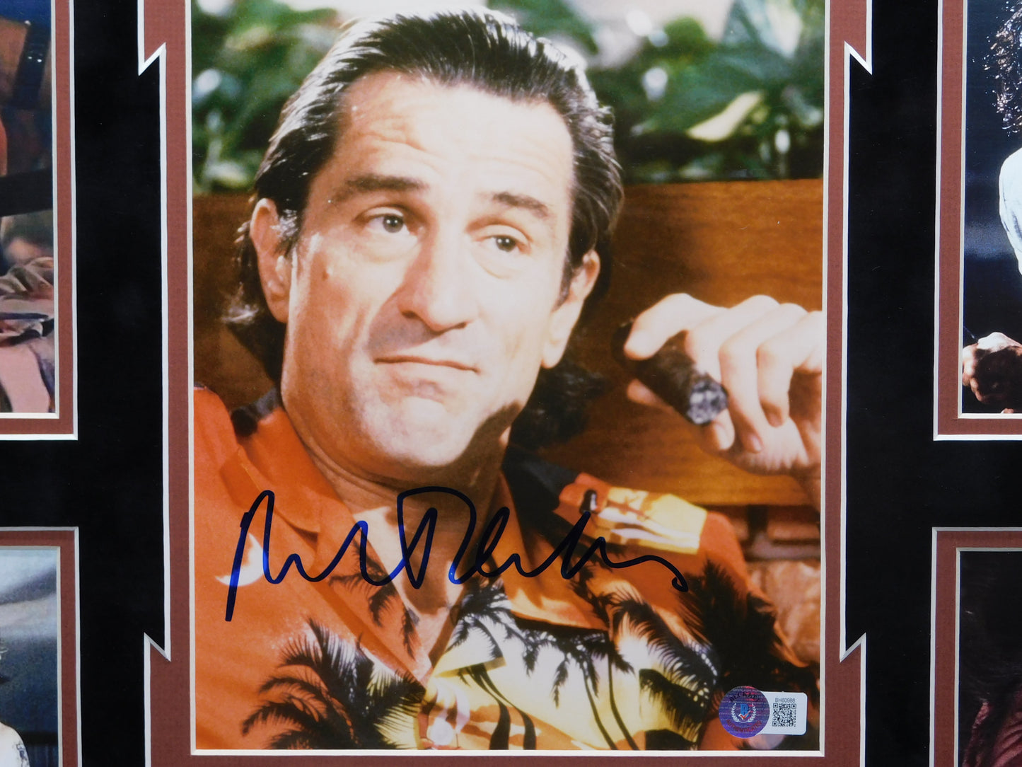 Robert De Niro Signed Autographed Framed 8x10 Photo Cape Fear Goodfellas BAS COA