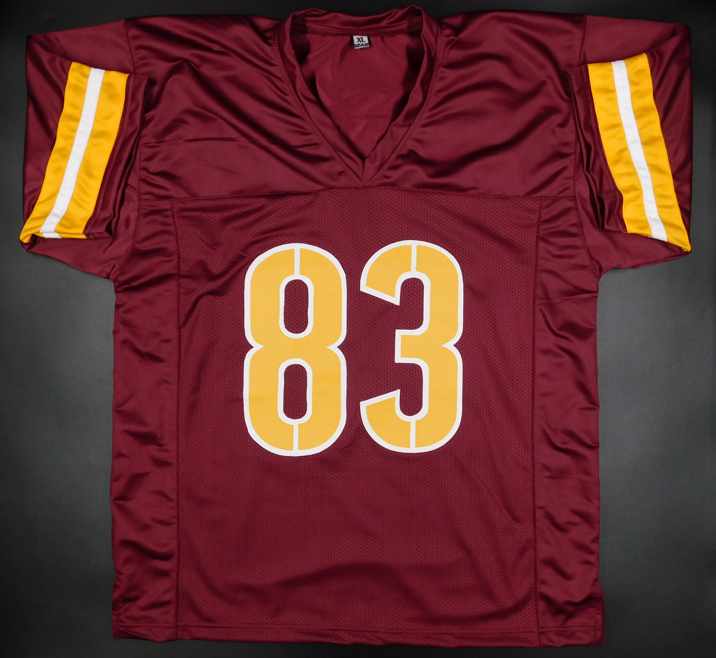 Jaylin Lane Signed Autographed Washington Commanders Burgundy Football Jersey BAS COA