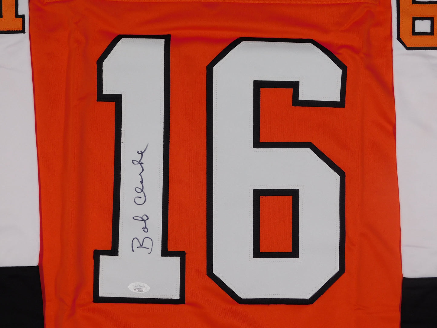 Bobby Bob Clarke Signed Autographed Philadelphia Flyers Hockey Jersey NHL JSA COA