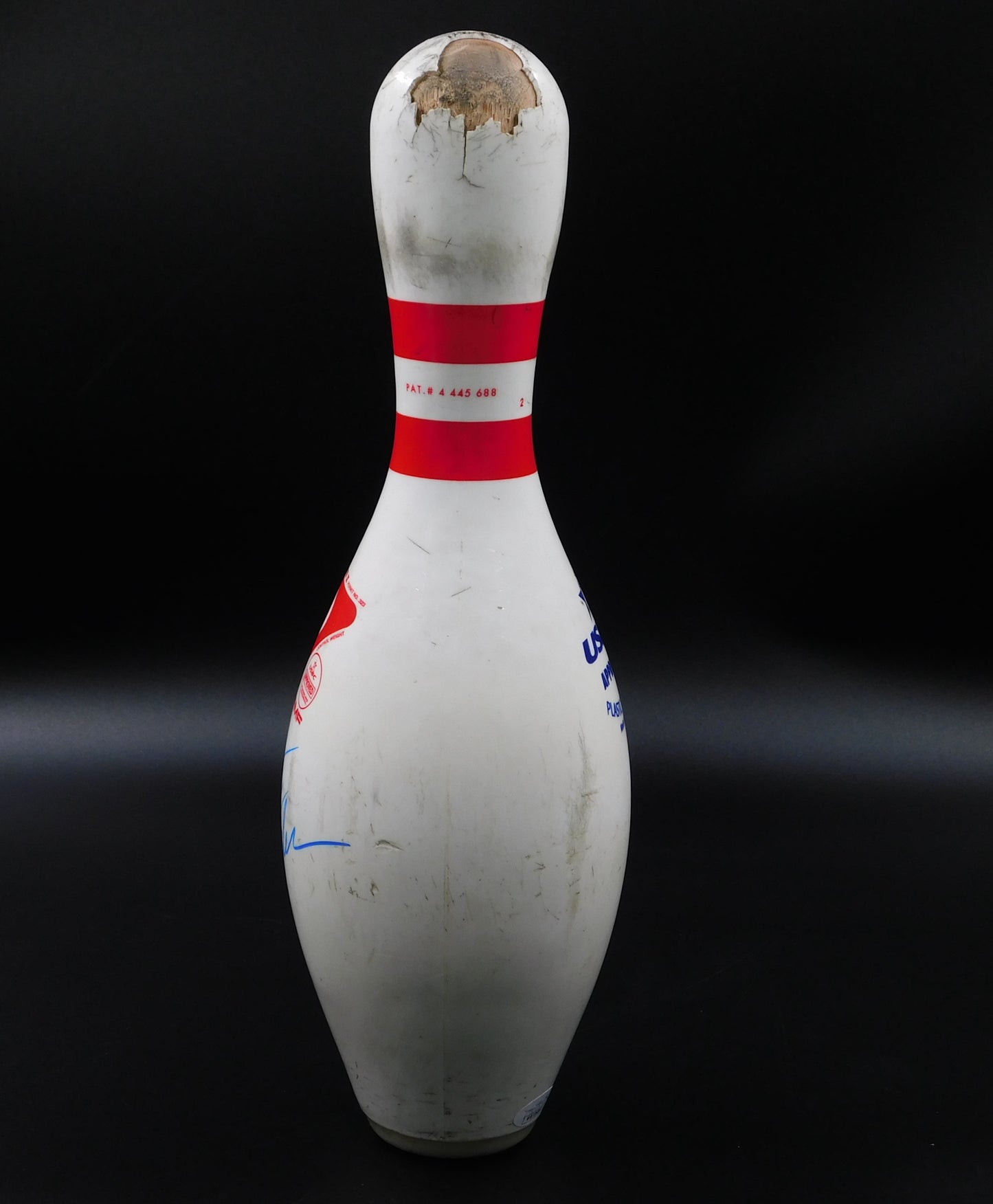 Pete Weber Signed Autographed Authentic Used Bowling Pin PBA USBC HOF JSA COA A
