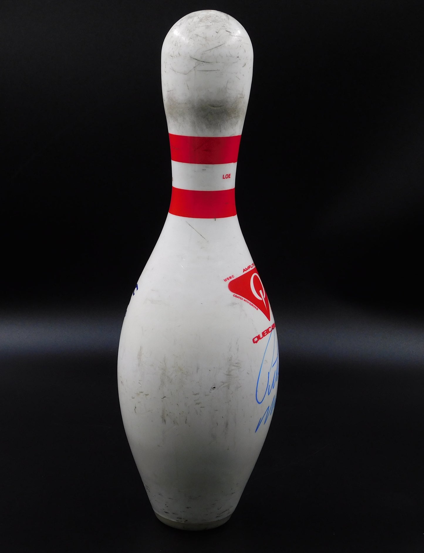Pete Weber Signed Autographed Authentic Used Bowling Pin PBA USBC HOF JSA COA A