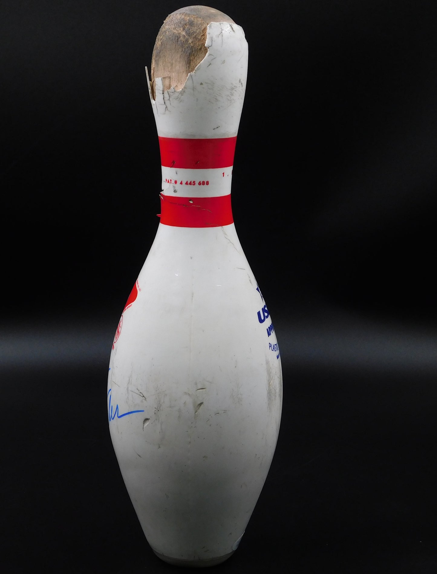 Pete Weber Signed Autographed Authentic Used Bowling Pin PBA USBC HOF JSA COA B