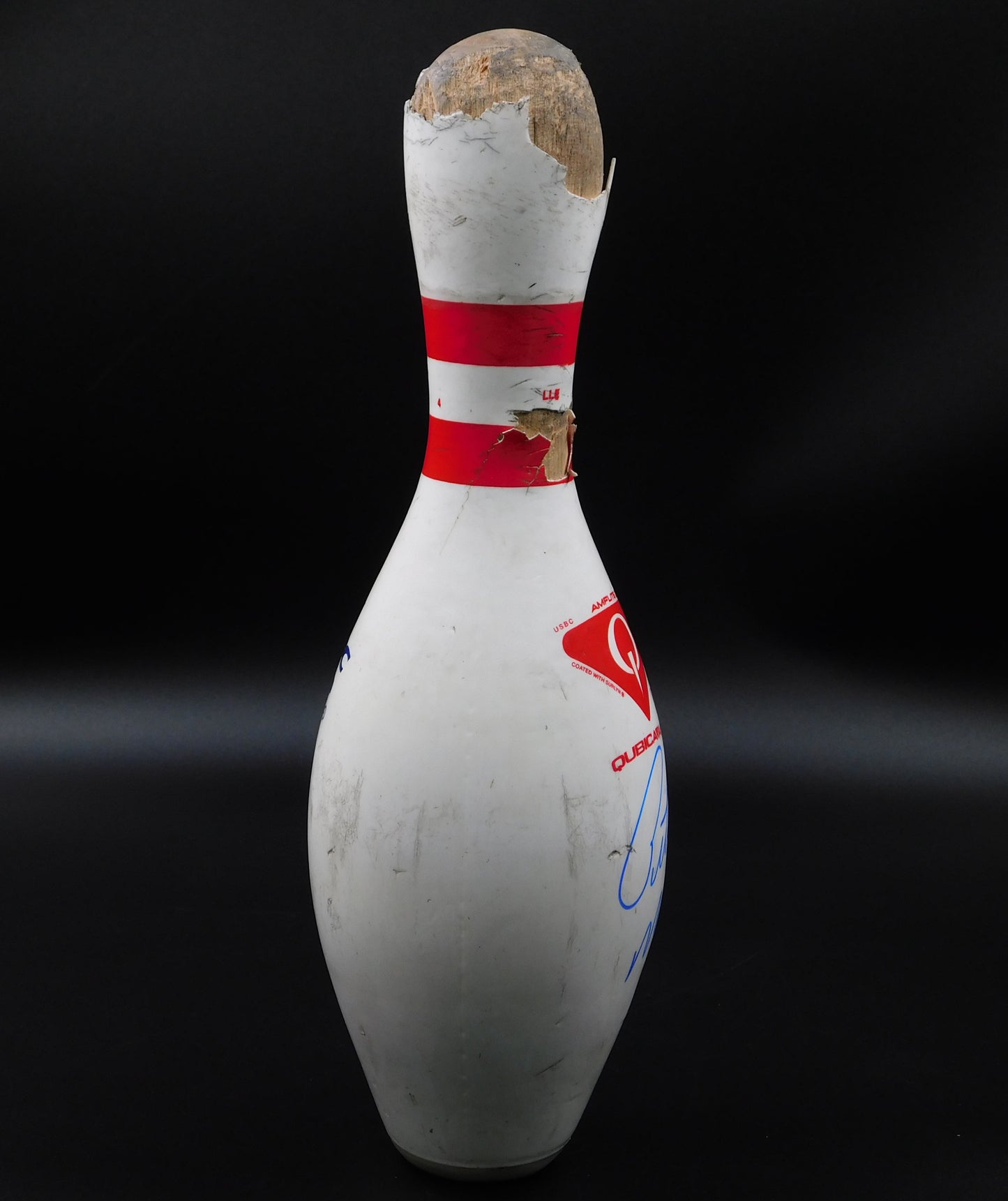 Pete Weber Signed Autographed Authentic Used Bowling Pin PBA USBC HOF JSA COA B