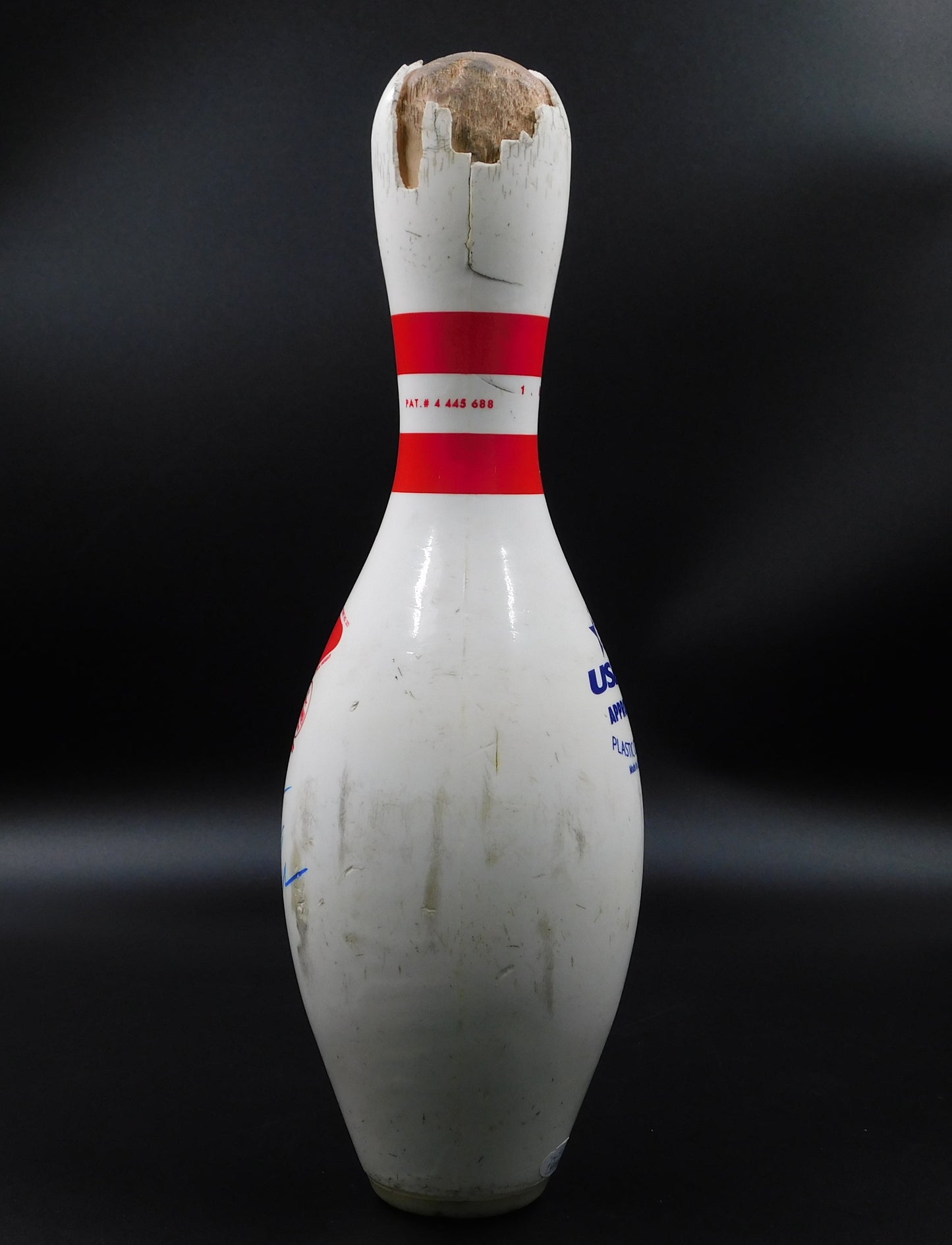 Pete Weber Signed Autographed Authentic Used Bowling Pin PBA USBC HOF JSA COA F