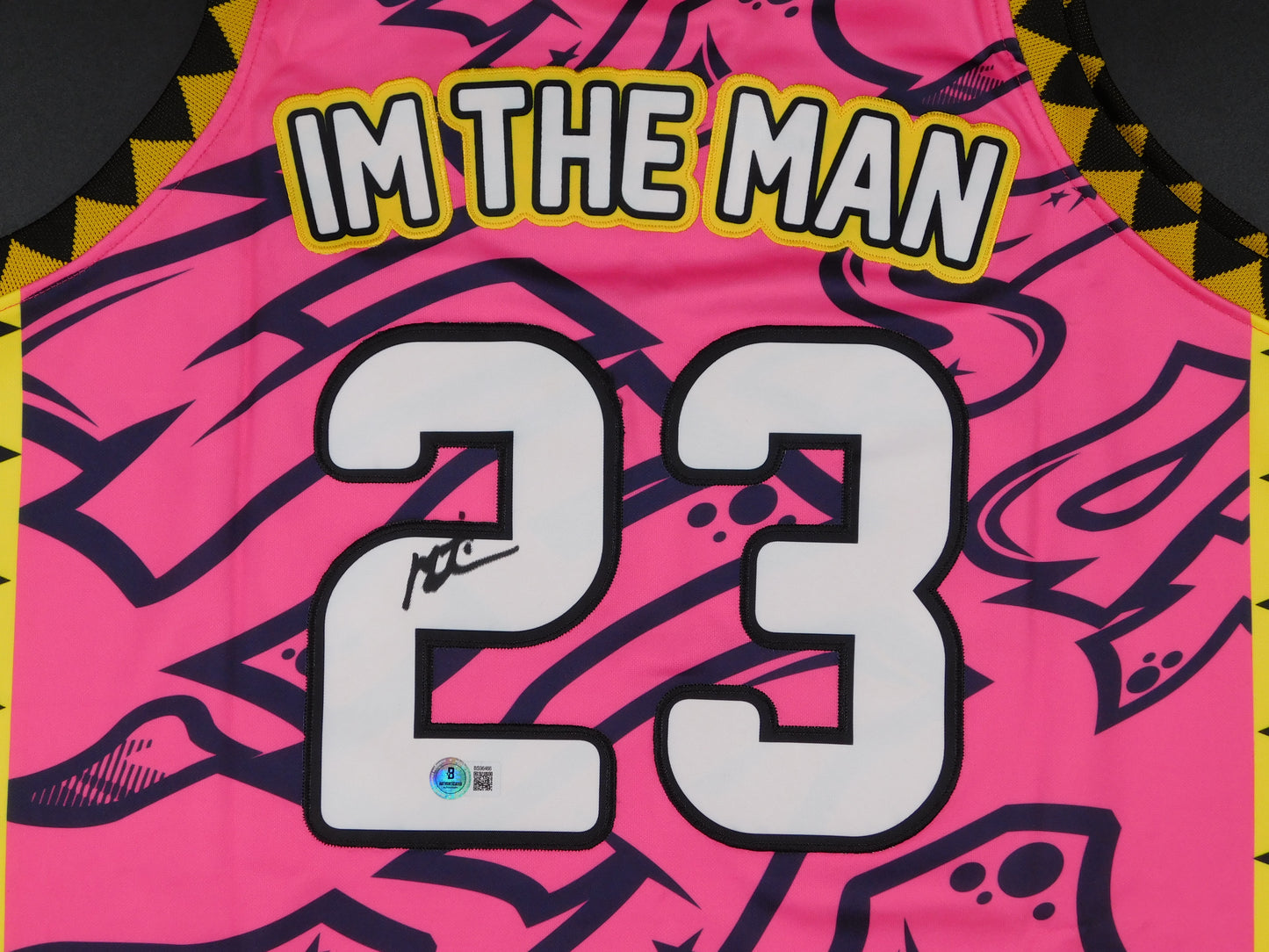 Martin Lawrence Signed Autographed Im The Man Martin Basketball Jersey BAS COA B
