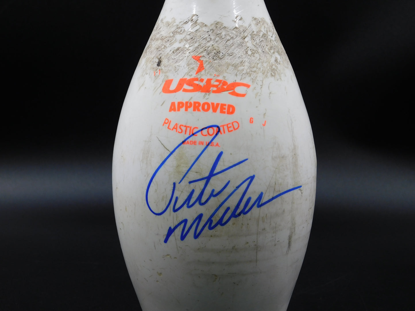 Pete Weber Signed Autographed Authentic Used Bowling Pin PBA USBC HOF JSA COA H