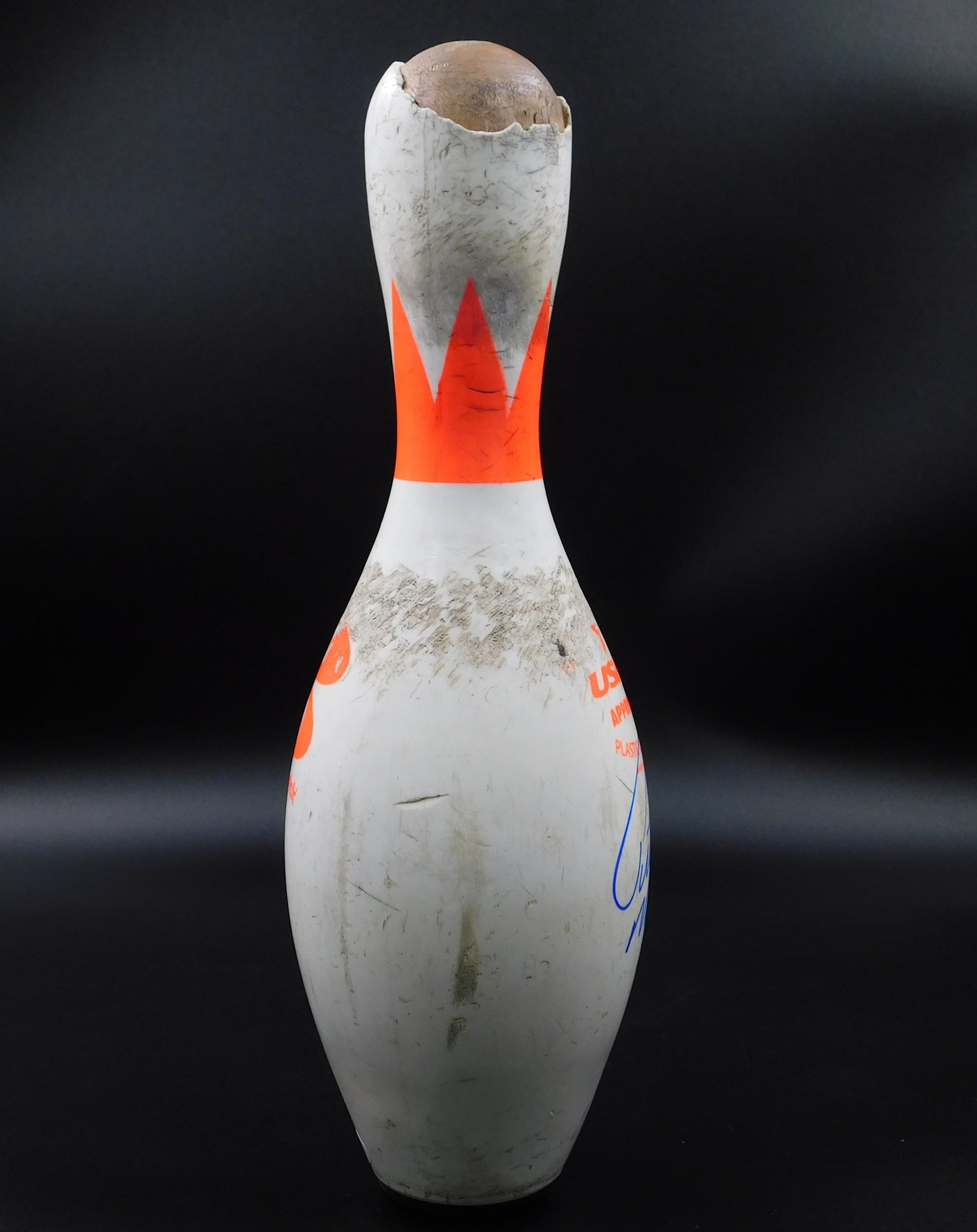 Pete Weber Signed Autographed Authentic Used Bowling Pin PBA USBC HOF JSA COA H