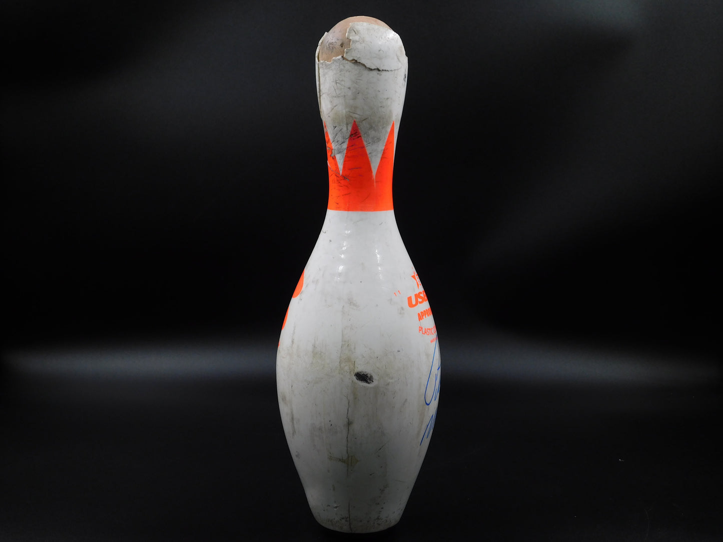 Pete Weber Signed Autographed Authentic Used Bowling Pin PBA USBC HOF JSA COA I