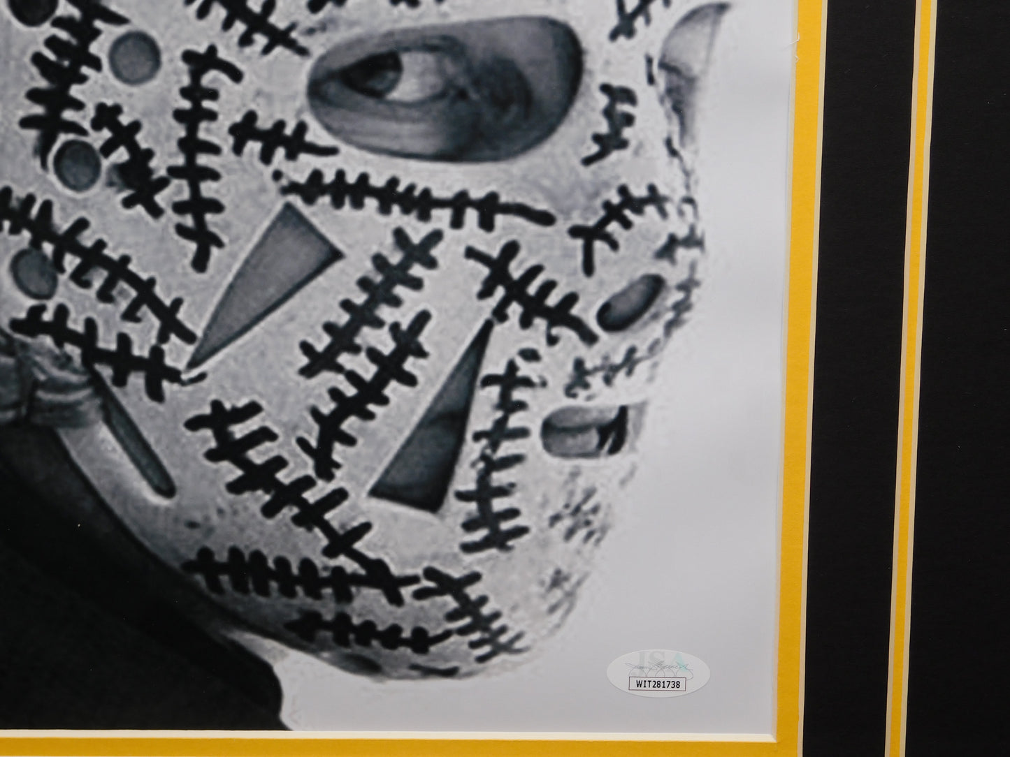 Gerry Cheevers Signed Autographed Framed 11x14 Photo Boston Bruins HOF JSA COA